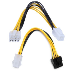 ATX female 4 pin to 8 pin adaptor