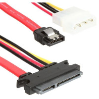 SATA combo connector